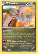 Carte Pokémon Reshiram 63/108 Holographique Ciel Rugissant