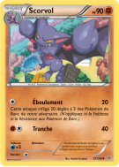Carte Pokémon Scorvol 37/108 Peu commune Ciel Rugissant