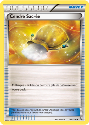 Carte Pokémon Cendre Sacrée 96/106 Peu commune Étincelles