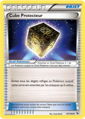 Carte Pokémon Cube Protecteur 95/106 Peu commune Étincelles