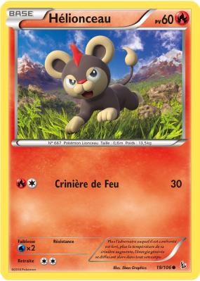 Carte Pokémon Hélionceau 19/106 Commune Étincelles