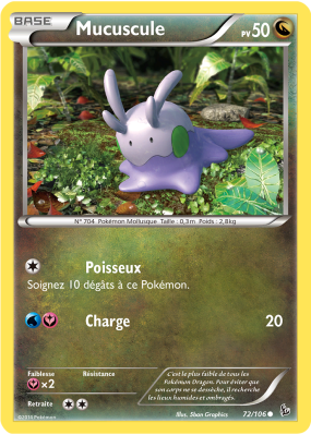 Carte Pokémon Mucuscule 72/106 Commune Étincelles