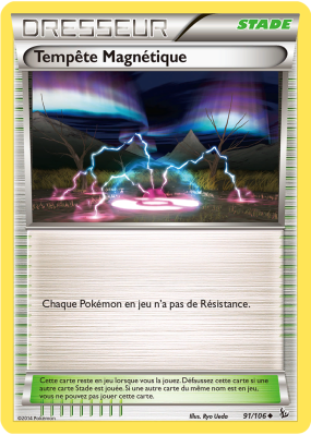 Carte Pokémon Tempête Magnétique 91/106 Peu commune Étincelles