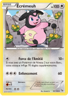 Carte Pokémon Écrémeuh 83/106 Peu commune Étincelles