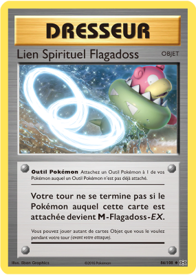 Carte Pokémon Lien Spirituel Flagadoss 86/108 Peu commune Évolutions