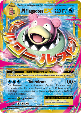 Carte Pokémon M-Flagadoss-EX 27/108 Ultra Rare Évolutions