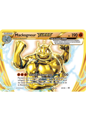 Carte Pokémon Mackogneur TURBO 60/108 Turbo Évolutions