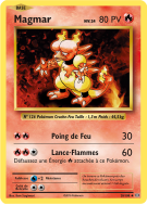 Carte Pokémon Magmar 20/108 Peu commune Évolutions