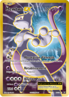 Carte Pokémon Mewtwo-EX 103/108 Ultra Rare Évolutions