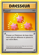 Carte Pokémon Rappel 85/108 Peu commune Évolutions