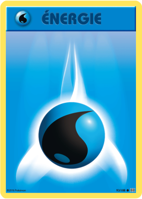 Carte Pokémon Énergie Eau 93/108 Commune Évolutions