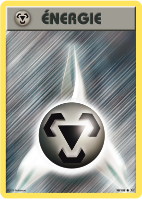 Carte Pokémon Énergie Métal 98/108 Commune Évolutions