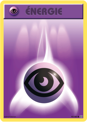 Carte Pokémon Énergie Psy 95/108 Commune Évolutions