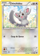 Carte Pokémon Chinchidou 87/124 Commune Impact des Destins