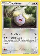 Carte Pokémon Chuchmur 80/124 Commune Impact des Destins