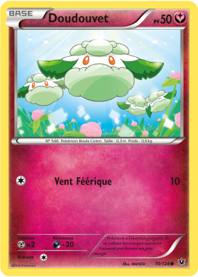 Carte Pokémon Doudouvet 70/124 Commune Impact des Destins