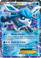 Carte Pokémon Givrali-EX 20/124 Ultra Rare Impact des Destins