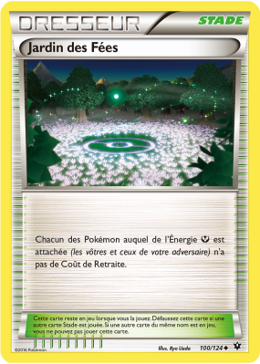 Carte Pokémon Jardin des Fées 100/124 Peu commune Impact des Destins