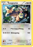 Carte Pokémon Kangourex 75/124 Peu commune Impact des Destins