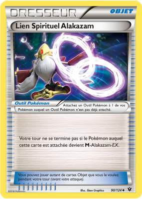Carte Pokémon Lien Spirituel Alakazam 90/124 Peu commune Impact des Destins