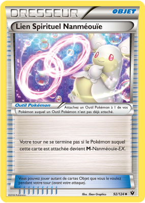 Carte Pokémon Lien Spirituel Nanméouïe 92/124 Peu commune Impact des Destins