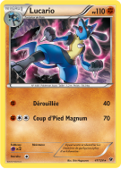 Carte Pokémon Lucario 47/124 Rare Impact des Destins
