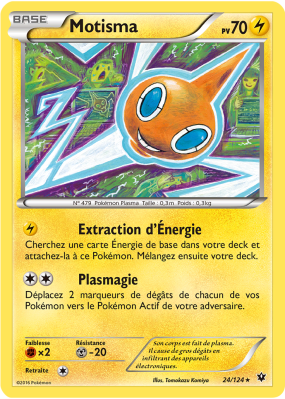 Carte Pokémon Motisma 24/124 Rare Impact des Destins