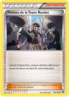 Carte Pokémon Méfaits de la Team Rocket 112/124 Peu commune Impact des Destins