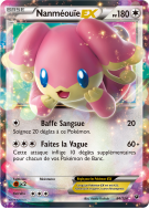 Carte Pokémon Nanméouïe-EX 84/124 Ultra Rare Impact des Destins
