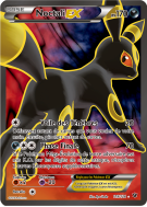 Carte Pokémon Noctali-EX 119/124 Ultra Rare Impact des Destins