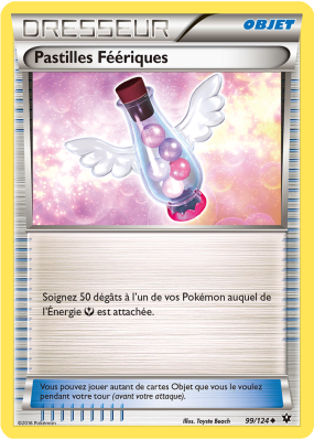 Carte Pokémon Pastilles Féériques 99/124 Peu commune Impact des Destins