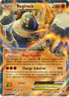 Carte Pokémon Regirock-EX 43/124 Ultra Rare Impact des Destins