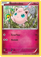 Carte Pokémon Rondoudou 65/124 Commune Impact des Destins