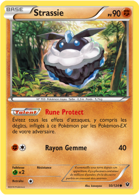 Carte Pokémon Strassie 50/124 Commune Impact des Destins