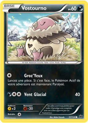 Carte Pokémon Vostourno 57/124 Commune Impact des Destins