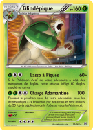 Carte Pokémon Blindépique 11/162 Holographique Impulsion TURBO