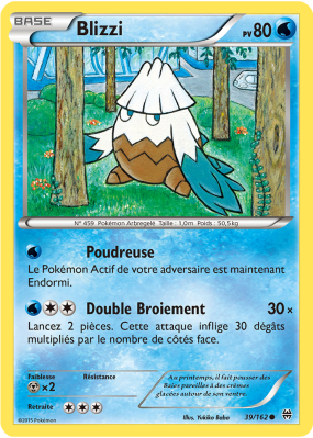 Carte Pokémon Blizzi 39/162 Commune Impulsion TURBO