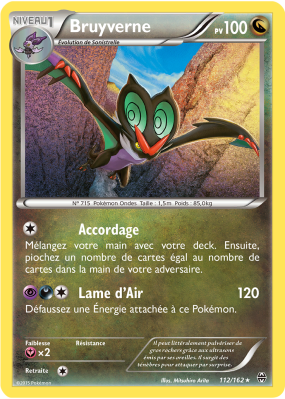 Carte Pokémon Bruyverne 112/162 Rare Impulsion TURBO