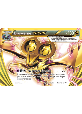Carte Pokémon Bruyverne TURBO 113/162 Turbo Impulsion TURBO