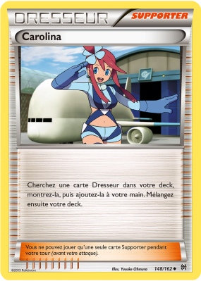 Carte Pokémon Carolina 148/162 Peu commune Impulsion TURBO