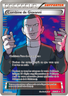 Carte Pokémon Combine de Giovanni 162/162 Ultra Rare Impulsion TURBO