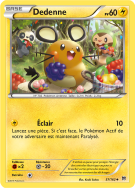 Carte Pokémon Dedenne 57/162 Peu commune Impulsion TURBO