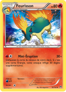 Carte Pokémon Feurisson 19/162 Peu commune Impulsion TURBO