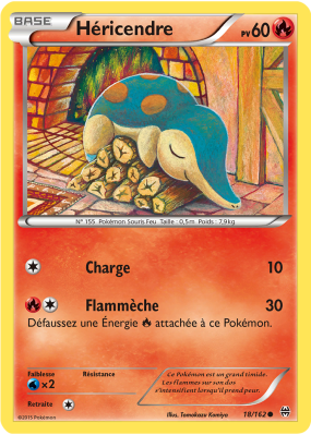 Carte Pokémon Héricendre 18/162 Commune Impulsion TURBO