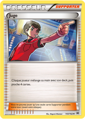 Carte Pokémon Juge 143/162 Peu commune Impulsion TURBO