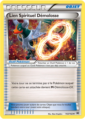 Carte Pokémon Lien Spirituel Démolosse 142/162 Peu commune Impulsion TURBO