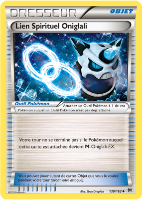 Carte Pokémon Lien Spirituel Oniglali 139/162 Peu commune Impulsion TURBO