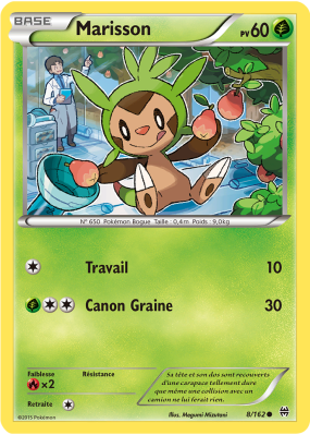Carte Pokémon Marisson 8/162 Commune Impulsion TURBO