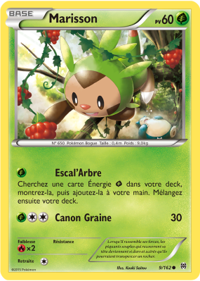 Carte Pokémon Marisson 9/162 Commune Impulsion TURBO