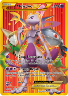 Carte Pokémon Mewtwo-EX 164/162 Ultra Rare Impulsion TURBO